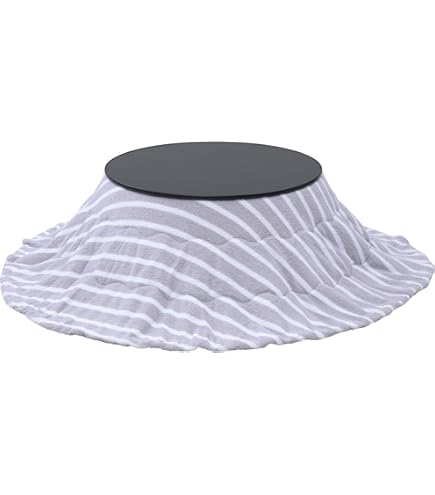 KEN JAPAN 円形こたつ 90cm ホワイトウォッシュ 丸型こたつテーブル Amazon.co.jp : KEN JAPAN 円形こたつ 90cm ホワイトウォッシュ
